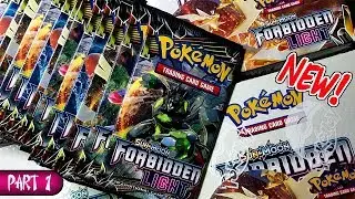 AMAZING NEW POKEMON FORBIDDEN LIGHT BOOSTER BOX OPENING PART 1