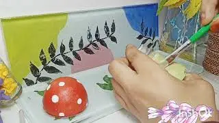 Fuse bulb 💡 beautiful craft idea  #artandcraft #diy #dryleafart