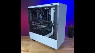 NZXT H500  ULTRA CLEAN WHITE PC BUILD