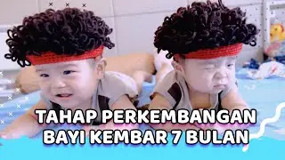 Tahap Perkembangan Bayi Kembar Prematur Usia 7 bulan