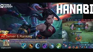HANABI'S SAVAGE MYTHIC COMEBACK | ALL SERVER 6 RANKING