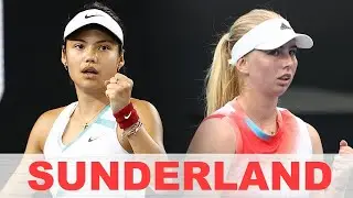 Emma Raducanu vs Clara Tauson | SUNDERLAND 2020