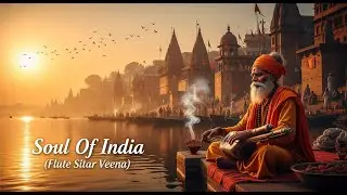 Soul of India | Fusion Instrumental | Indian Classical Fusion | Flute (Bansuri) & Sitar / Veena
