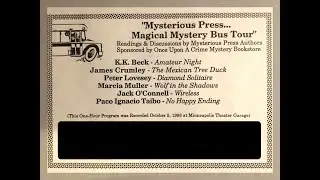 Mysterious Press Magical Mystery Bus Tour