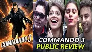 Commando 3 Movie HONEST PUBLIC REVIEW | Vidyut Jammwal, Adah Sharma | First Day First Show