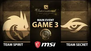 The International 10 Main Event | Team Secret vs Team Spirit | Game 3