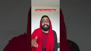 Two modes 😂 #comedy #onam #teacher #school #shorts
