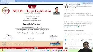 Supply Chain Analytics Course by IIT Roorkee  Details #trending #viral #careerdevelopment