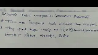 Types of Pharma Companies | Easy Explanation for Pharmacy Students&rdquo;