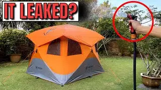 [RAIN TEST] Gazelle T4 Hub Tent