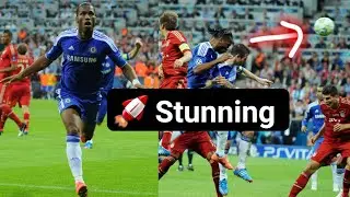 Drogba Header Vs Bayern | Magic Header | Drogba Vs Bayern