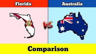 Let's Compare Florida VS Australia | Country Comparison | Data Duck