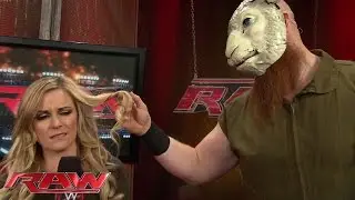 Erick Rowan has his eye on Renee Young: Raw, Nov. 3, 2014