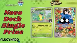 Pokemon TCG Live | Gameplay - Erika Victreebel um bom deck single prize