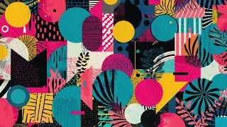 Pop Art Patterns &ndash; TV Screen Art