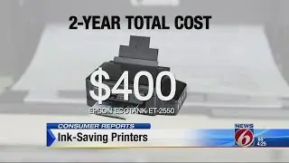 Ink saving printers
