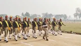 Live March Past At Police Line Ambedkar Nagar
