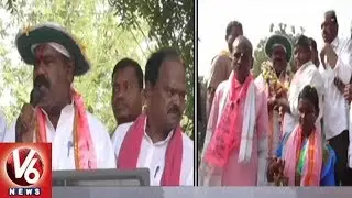 Madhusudhana Chary Door To Door Election Campaign In Regonda Mandal | TS Assembly Polls | V6 News