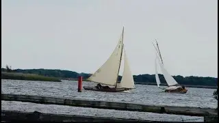 Arrived at Hickling Broad to discover sailing boats out on the Water #boating #sailing #peaceful