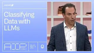 Классификация данных с помощью LLM | Aramark на AIPCon 5