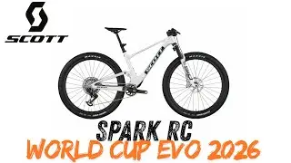 Mountainbike 2026: Scott Spark RC World Cup Evo.
