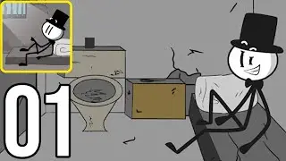Prison Escape: Stickman Story - Gameplay Walkthrough Part 1 (iOS, Android)