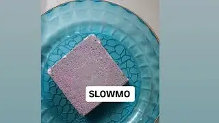 SLOWMO OF GYMCHALK BLOCK SOAKED IN MOPZ LIQUID 😁