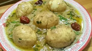 White Anda Gravy Recipe | Creamy Egg Curry at Home