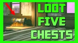 Loot 5 Treasure Chests | Fortnite Save The World Daily Quest Guide