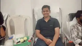 Blood donation camp by NCC Airwing & other units at GFGC,  K R Pura,  Bangalore 
