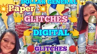 #couponcommunity #glitchdeal  🤑10 ITEMS 0.97🤑 AT 💥DOLLAR GENERAL 💥 ✂️P &G PAPER ✨ GLITCHES ✂️