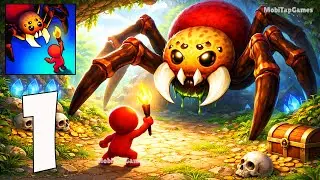The Spider Nest &ndash; Gameplay Walkthrough &ndash; Giant Spider Survival & Nest Defense (iOS, Android)