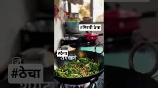 #mirchithecha एकदा असा ठेचा खाल्ल्या नंतर चमचमीत भाज्या विसराल झणझणीत हिरव्या मिर्चींचा ठेचा
