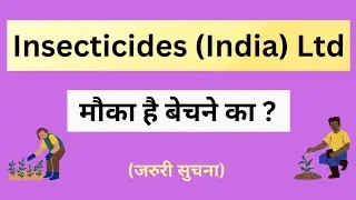 Insecticides India Stock Latest News | Insecticides India Share Price Target | Insecticides India |