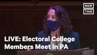Members of Electoral College Cast Ballots in Presidential Election | LIVE | NowThis