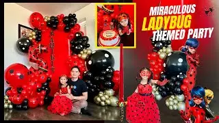 Miraculous Ladybug Birthday Party | Balloon Decoration Ideas & Setup ❤️