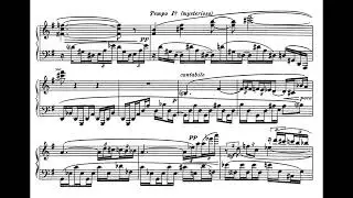 Jean Absil, 3. Nocturne, Grande Suite for piano, Op. 62 (1944) (audio + score)