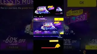 Free Fire Less Is More Event 80% 😱 || Ff Less Is More Event 😍 #freefire #ff