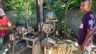 ROCHA FRATURADAS E DEPOIS PEGAMOS UMA ROCHA FECHADA…#agua #pocoartesiano #centraldospoços #obra