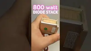 Spare diode stacks and laser modules shipped from our China factory.