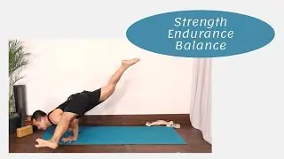 Kelas yoga arm balance dengan pose utama Koundinyasana vol. II