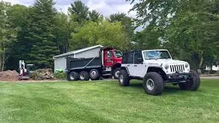 Stump Removal with the 6x6, E85, and Mongo Ripper!