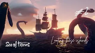 Sailing and Looting!!! Sea of Thieves ft. SleepyDeN
