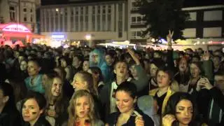Public Viewing in Gütersloh -- 1. Halbfinale