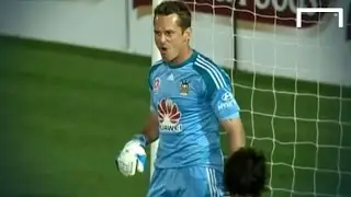 Miracle save by Glen Moss