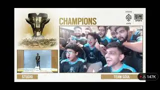 BMPS 2022 Winner team SOUL interview. Soul going crazy 🔥. #bgmi #bmoc #soul #bmps