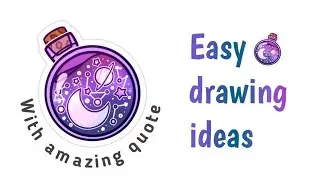 How to make Beautiful drawing | galaxy jar drawing | for beginners @Creativesisters2006