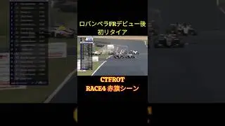 【CTFROT】WRC元王者のロバンペラ デビュー後初のリタイア【eruzu F1情報局】#CTFROT #crash #クラッシュ #事故