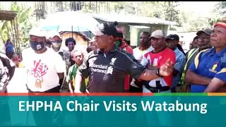 EHPHA Chair Visits Watabung