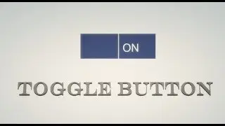 How to create Toggle Switch Button Using Only HTML & CSS - CodeWithTanmay